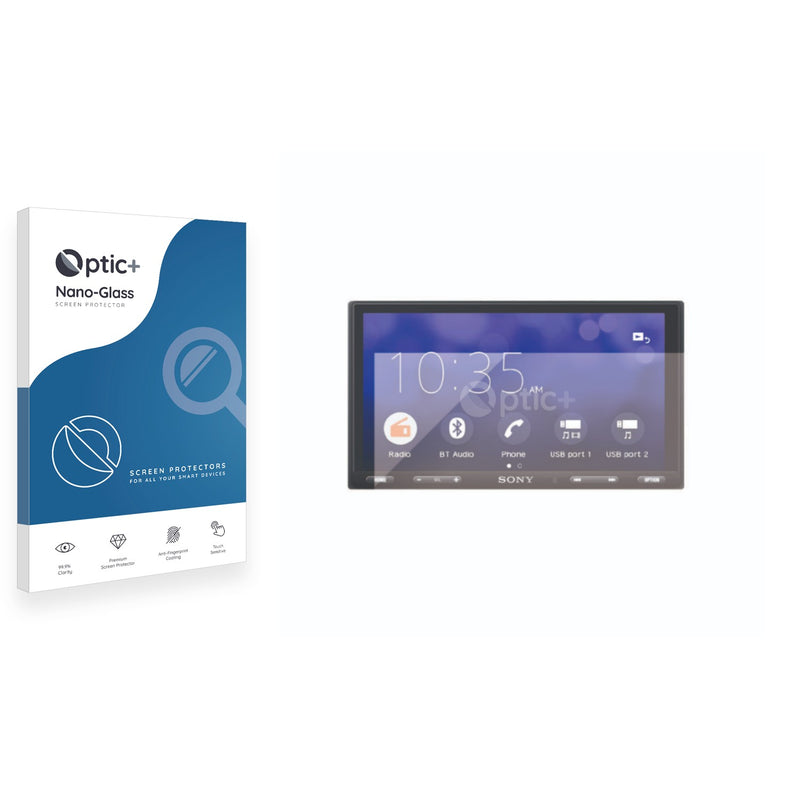 Optic+ Nano Glass Screen Protector for Sony XAV-AX5500