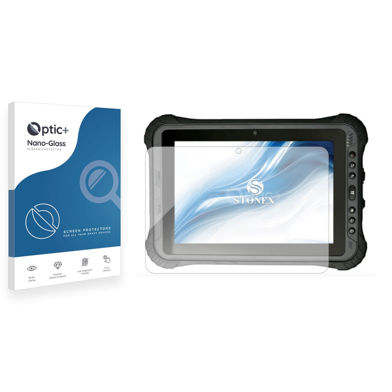 Optic+ Nano Glass Screen Protector for Stonex SRT10W Rugged Tablet