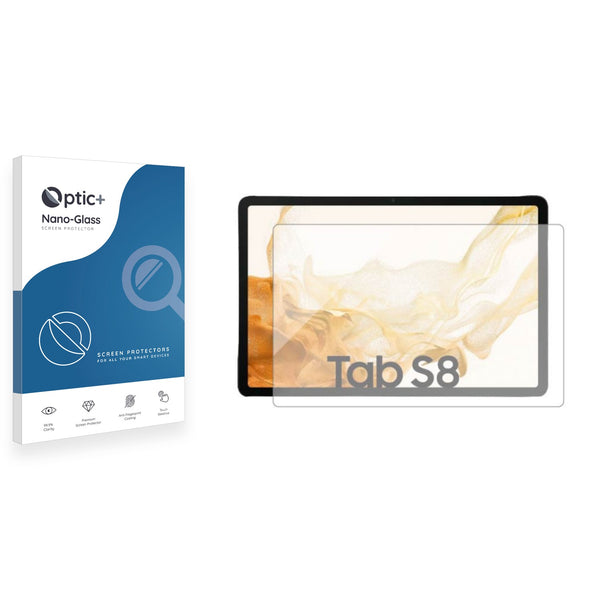 Optic+ Nano Glass Screen Protector for Samsung Galaxy Tab S8 WiFi