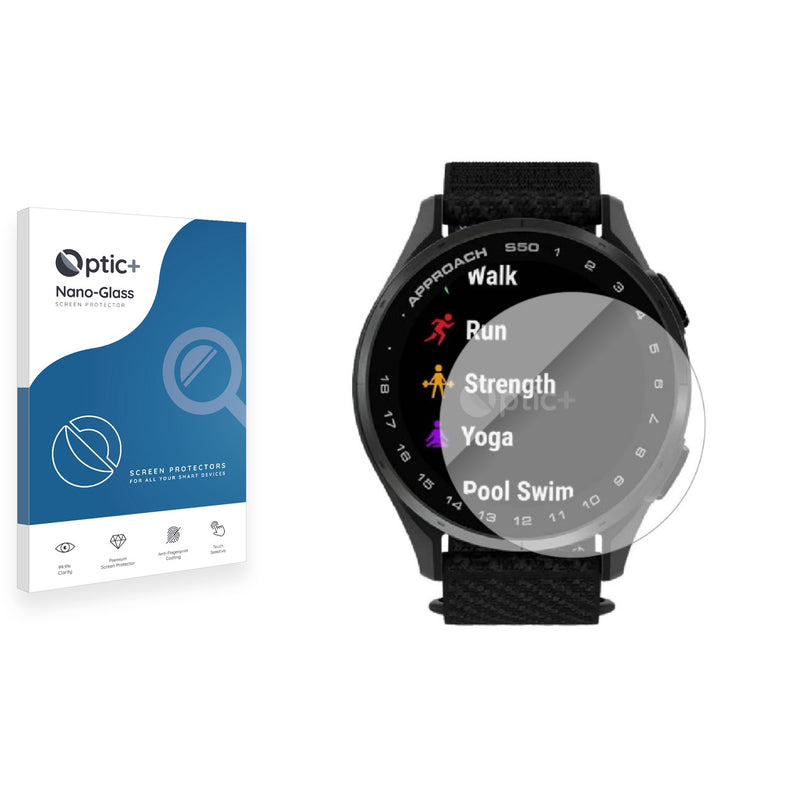 Nano Glass screen protector for Garmin Approach S50