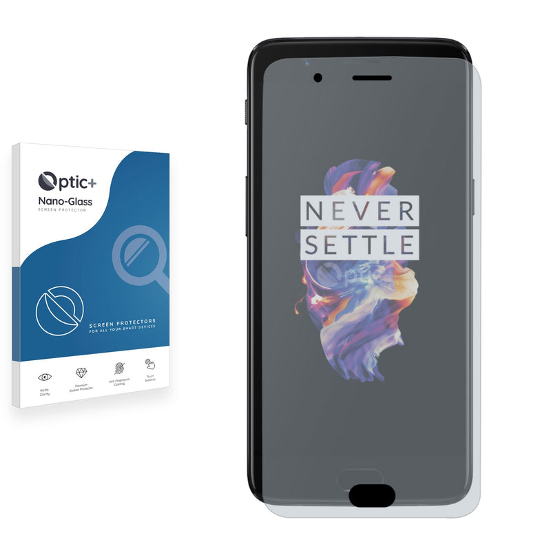 Optic+ Nano Glass Screen Protector for OnePlus 5