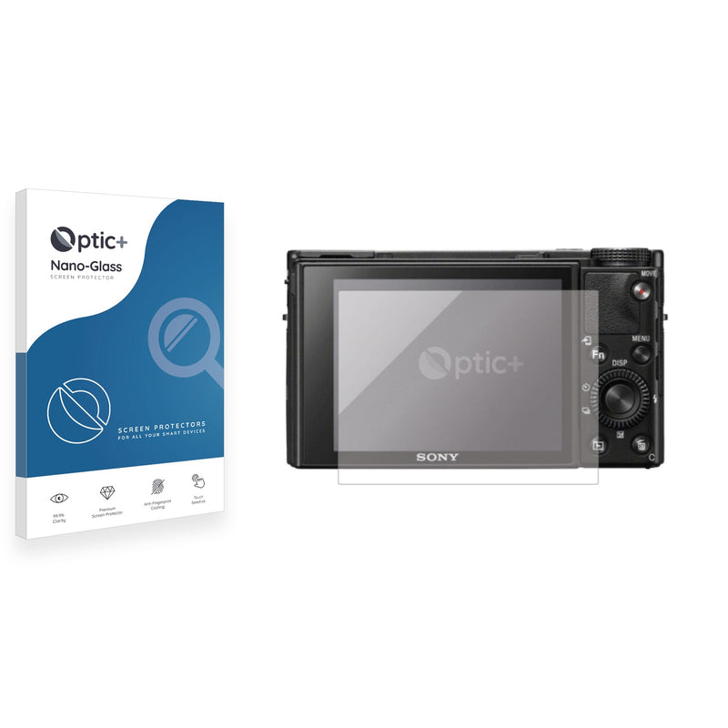 Optic+ Nano Glass Screen Protector for Sony Cyber-Shot DSC-RX100 VII