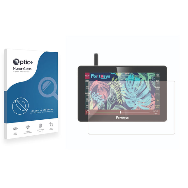 Optic+ Nano Glass Screen Protector for Portkeys BM5 III WR 5.5" HDMI Touchscreen Monitor