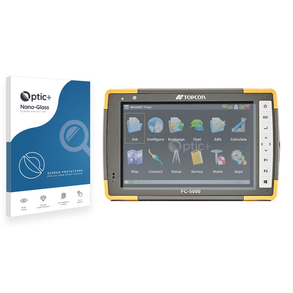 Optic+ Nano Glass Screen Protector for Topcon FC-5000