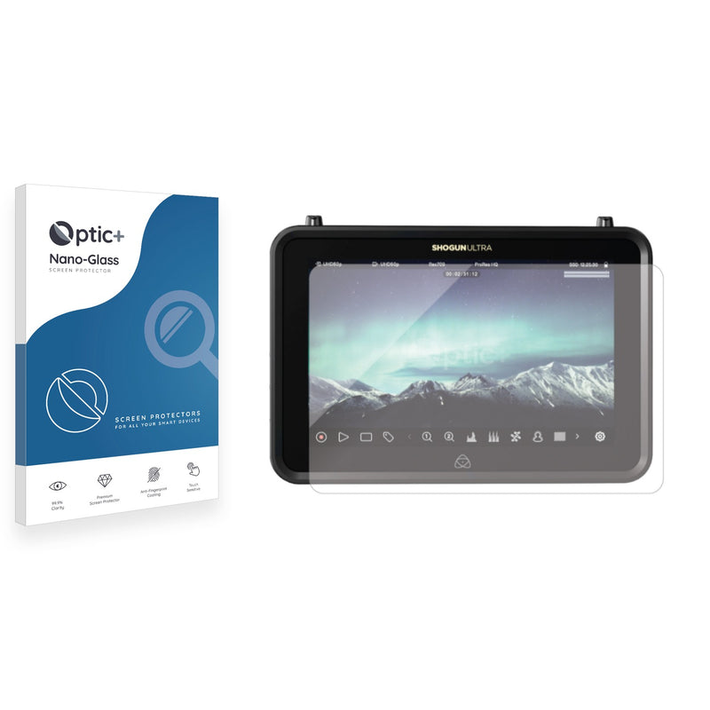 Optic+ Nano Glass Screen Protector for Atomos Shogun Ultra 7"