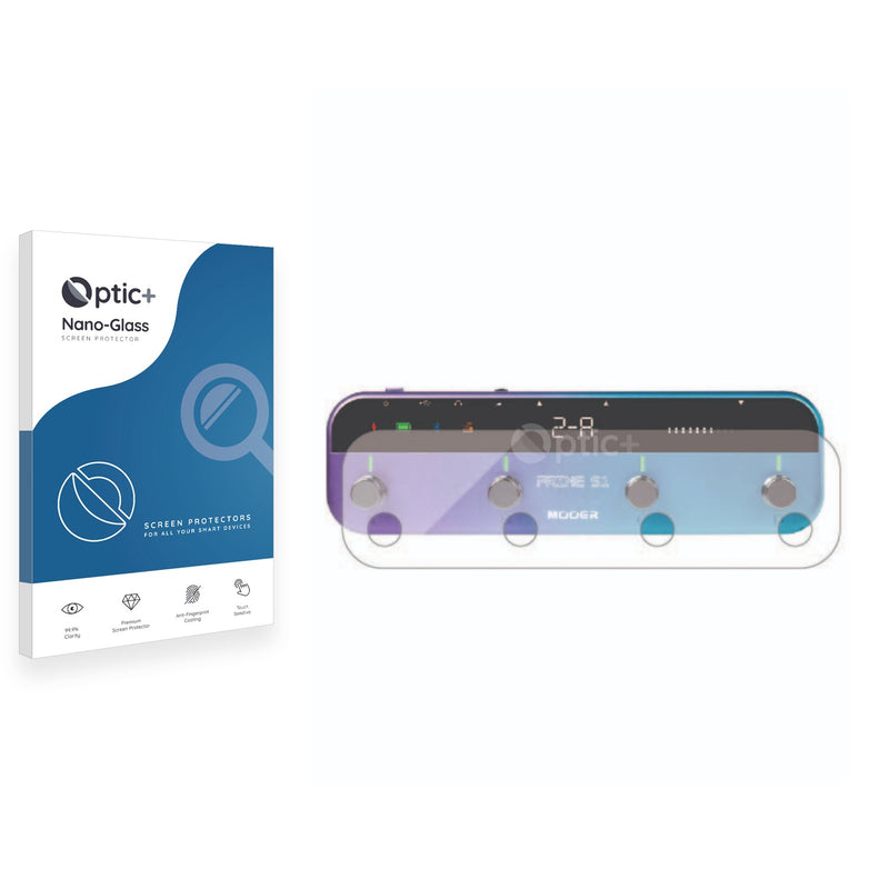 Optic+ Nano Glass Screen Protector for Mooer Prime S1