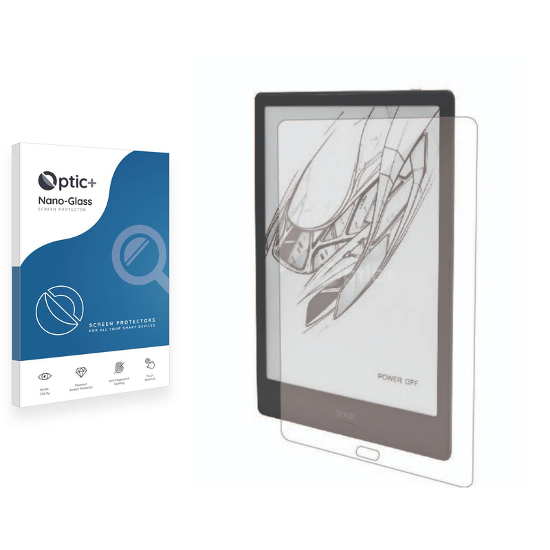 Optic+ Nano Glass Screen Protector for Onyx Boox Note 2