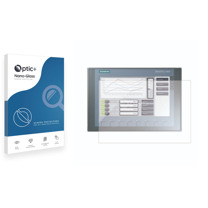 Optic+ Nano Glass Screen Protector for Siemens Simatic HMI KTP900F