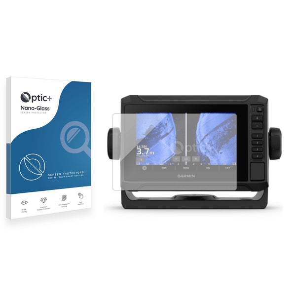 Optic+ Nano Glass Screen Protector for Garmin ECHOMAP UHD2 6