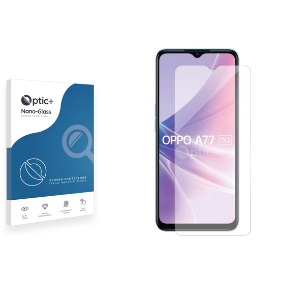 Optic+ Nano Glass Screen Protector for Oppo A77 5G