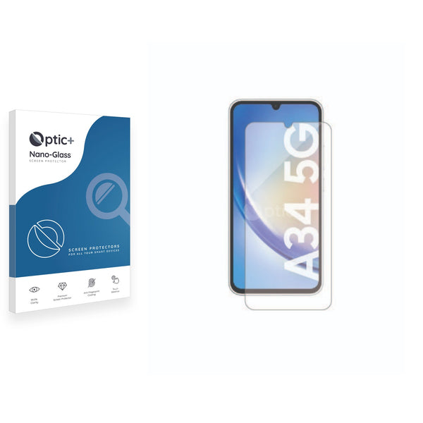 Optic+ Nano Glass Screen Protector for Samsung Galaxy A34 5G