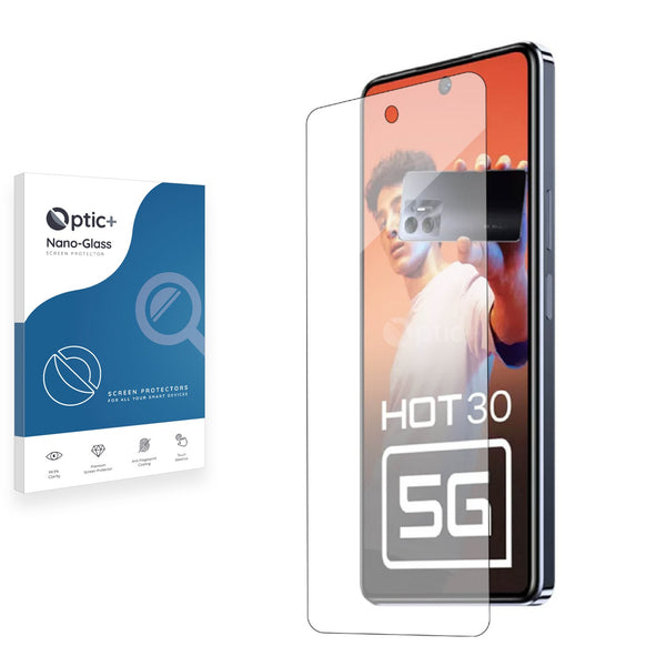 Optic+ Nano Glass Screen Protector for Infinix Hot 30 5G