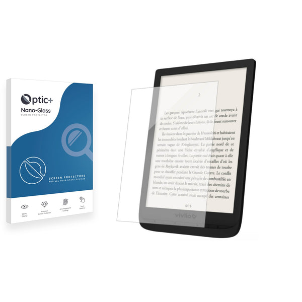 Optic+ Nano Glass Screen Protector for Vivlio InkPad 3