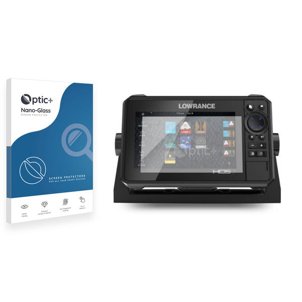 Optic+ Nano Glass Screen Protector for Lowrance HDS Live 7 