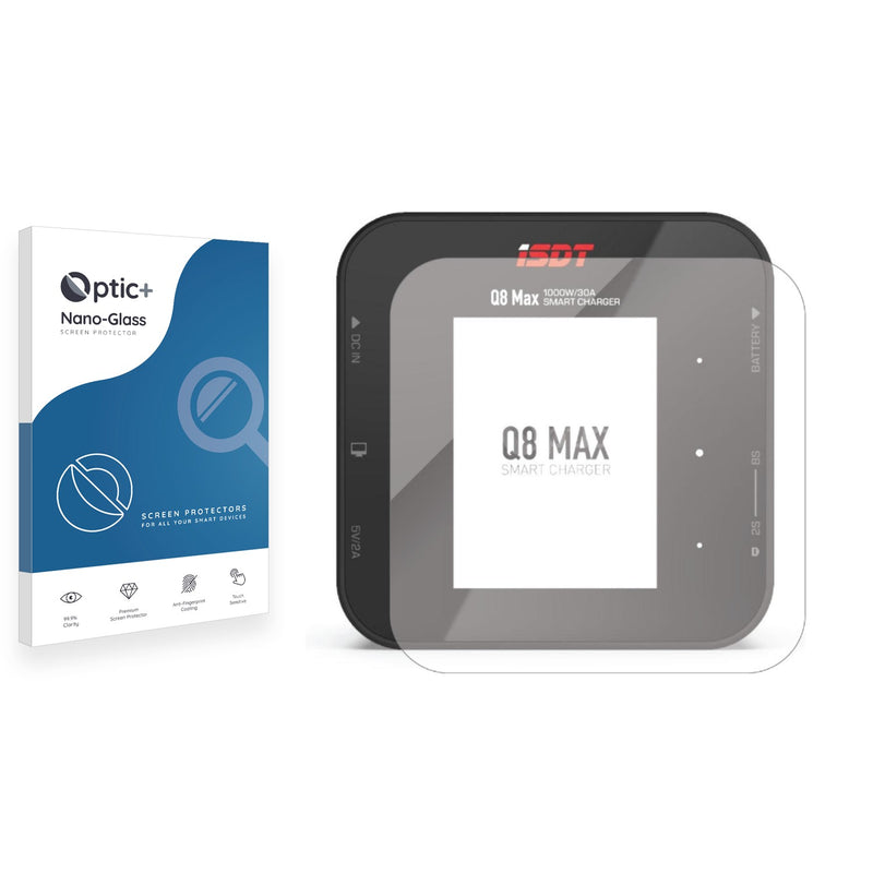 Optic+ Nano Glass Screen Protector for ISDT Q8 Max