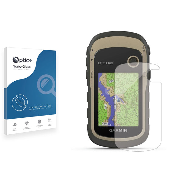 Optic+ Nano Glass Screen Protector for Garmin eTrex 32x