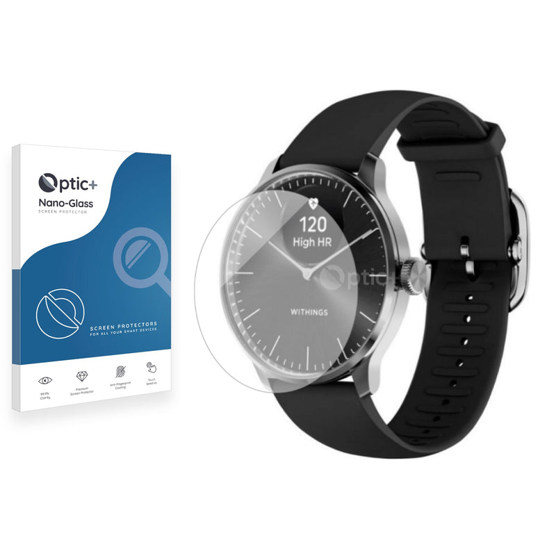 Optic+ Nano Glass Screen Protector for Withings ScanWatch Light