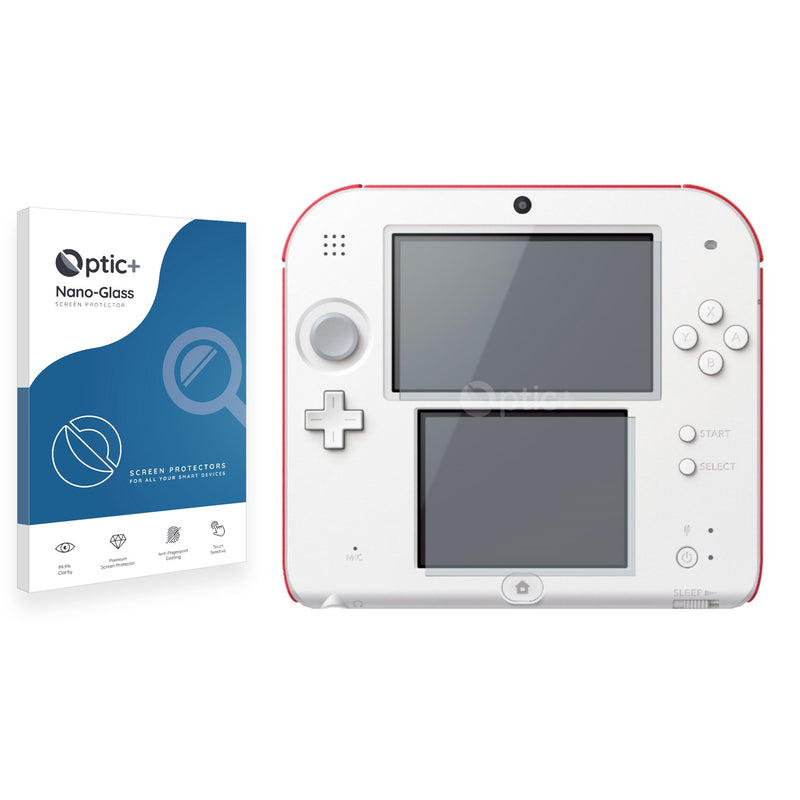 Optic+ Nano Glass Screen Protector for Nintendo 2DS