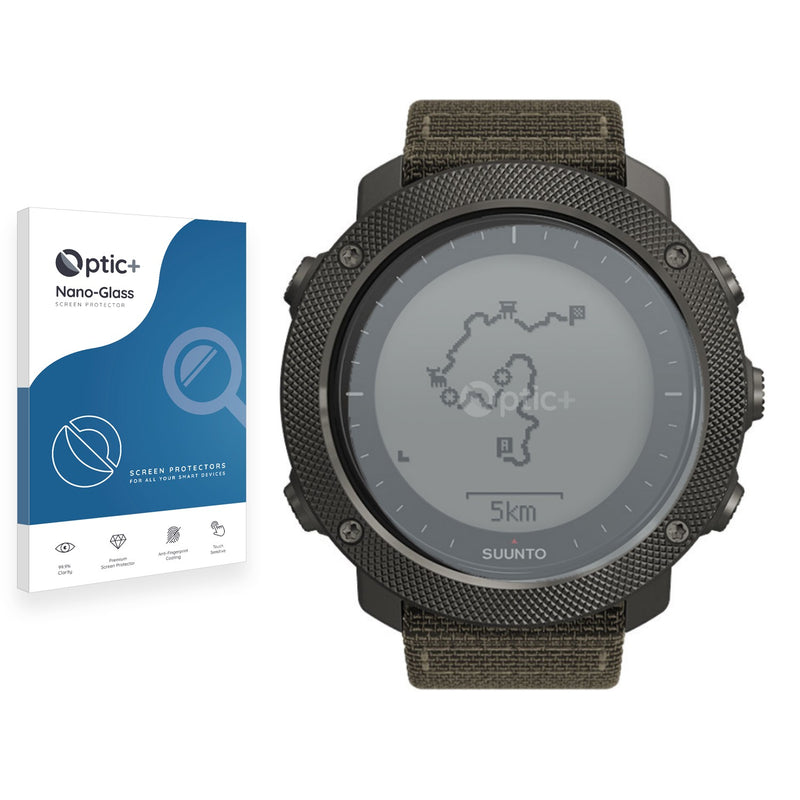 Optic+ Nano Glass Screen Protector for Suunto Traverse Alpha