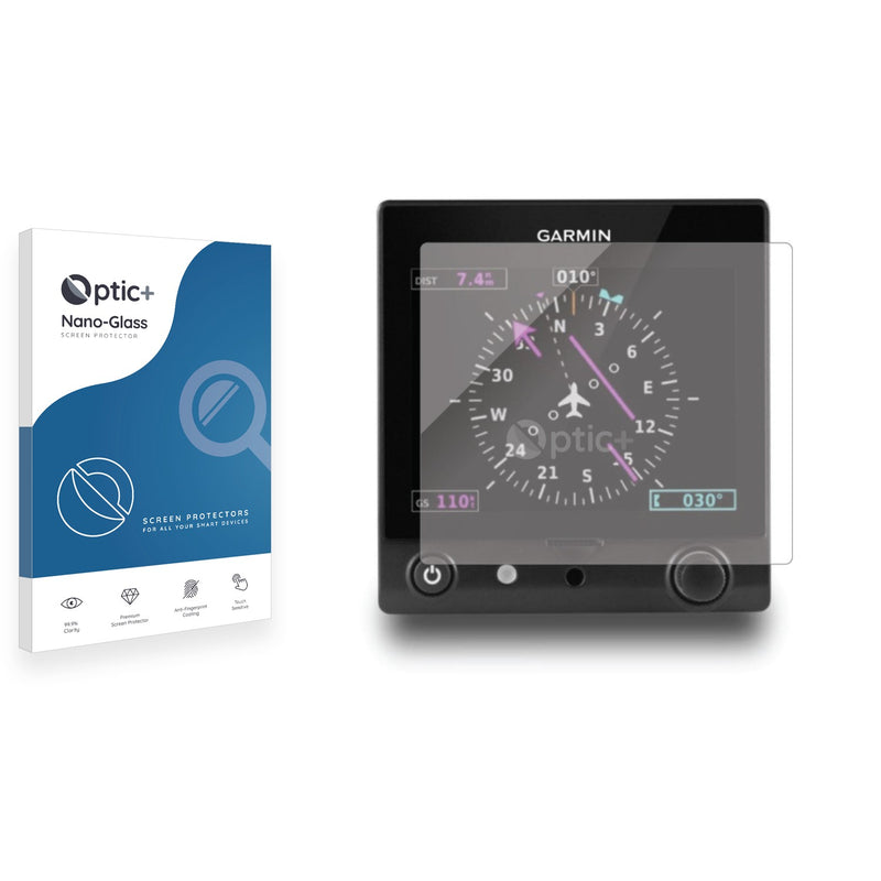 Optic+ Nano Glass Screen Protector for Garmin G5