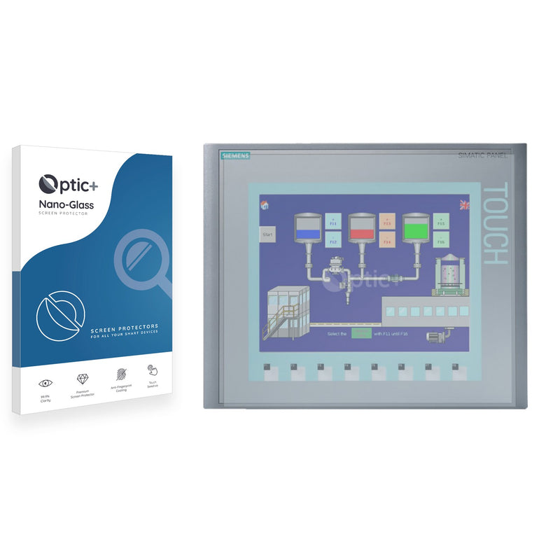 Optic+ Nano Glass Screen Protector for Siemens Simatic HMI KTP 1000 Basic Color PN