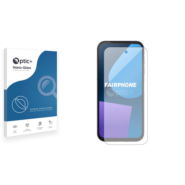 Optic+ Nano Glass Screen Protector for Fairphone 5