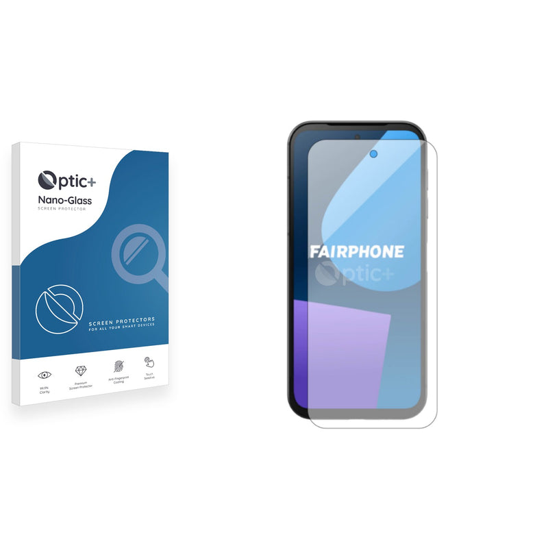 Optic+ Nano Glass Screen Protector for Fairphone 5