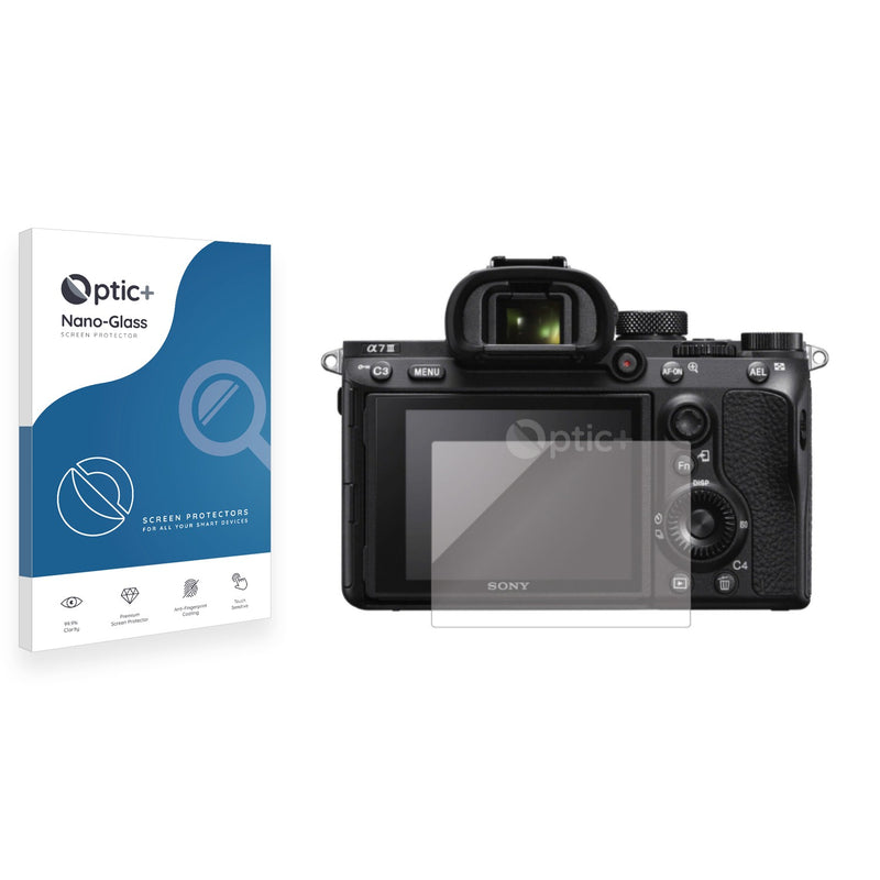 Optic+ Nano Glass Screen Protector for Sony Alpha 7 III