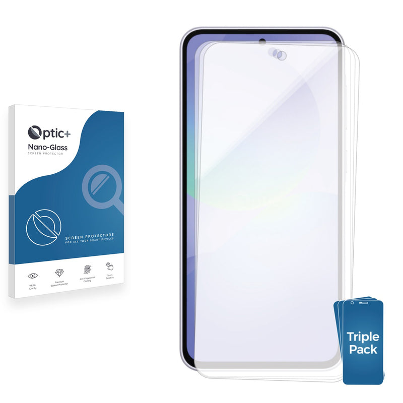 3-pack of Nano Glass screen protectors for Samsung Galaxy A36