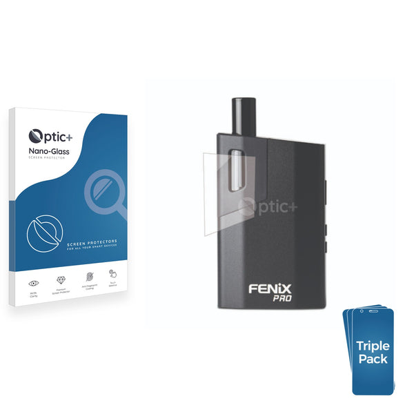 3pk Optic+ Nano Glass Screen Protectors for Wolkenkraft Fenix Pro