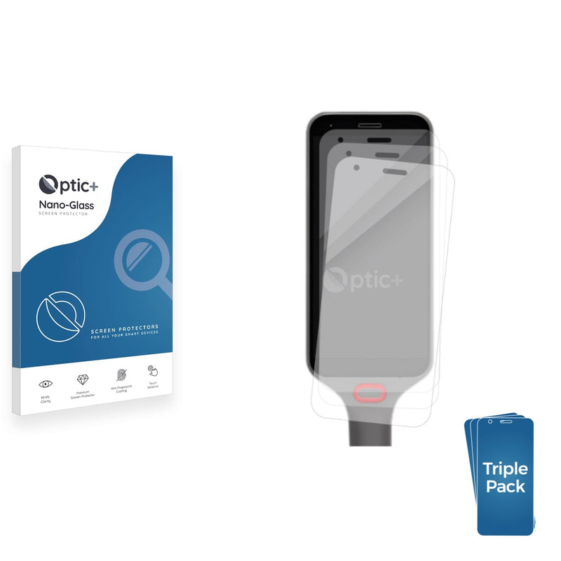 3-pack of Nano Glass screen protectors for Honeywell CS32