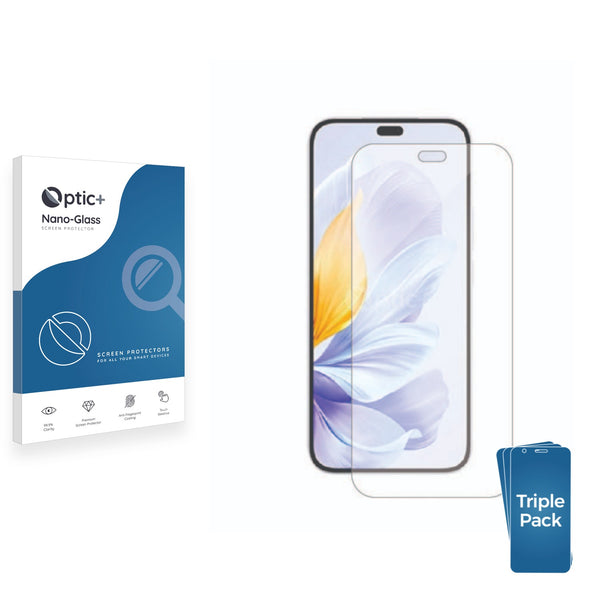 3-pack of Nano Glass screen protectors for Honor X60i