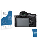 3pk Optic+ Nano Glass Screen Protectors for Sony Alpha 7 IV