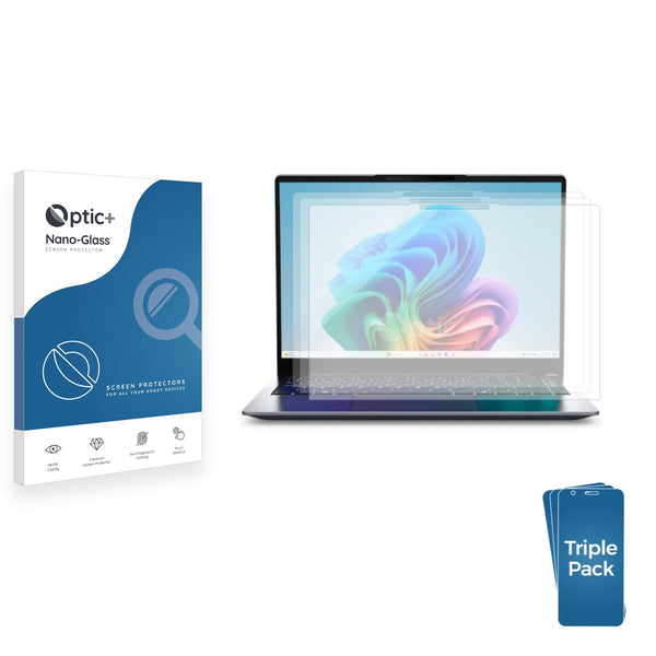 3-pack of Nano Glass screen protectors for MEDION S20 17.3