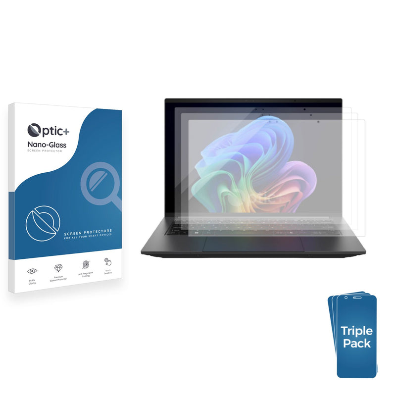 3-pack of Nano Glass screen protectors for Acer Swift X 14 AI SFX14-61
