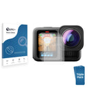 3-pack of Nano Glass screen protectors for GoPro Hero 13 Black Ultra Wide Edition