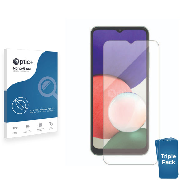 3pk Optic+ Nano Glass Screen Protectors for Samsung Galaxy A23