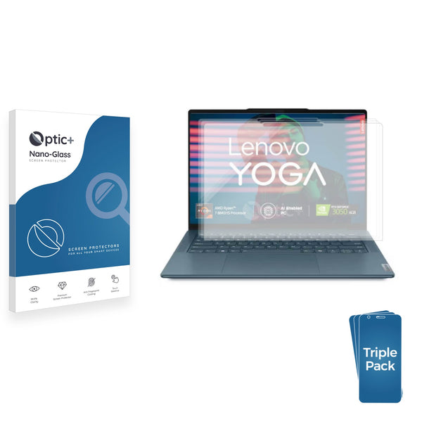 3-pack of Nano Glass screen protectors for MSi Claw 8 AI+ A2VM