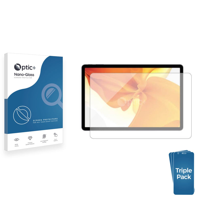 3-pack of Nano Glass screen protectors for Vivo iQOO Pad2 Pro