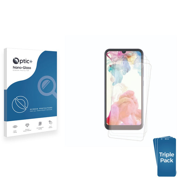 3-pack of Nano Glass screen protectors for Symphony Z15