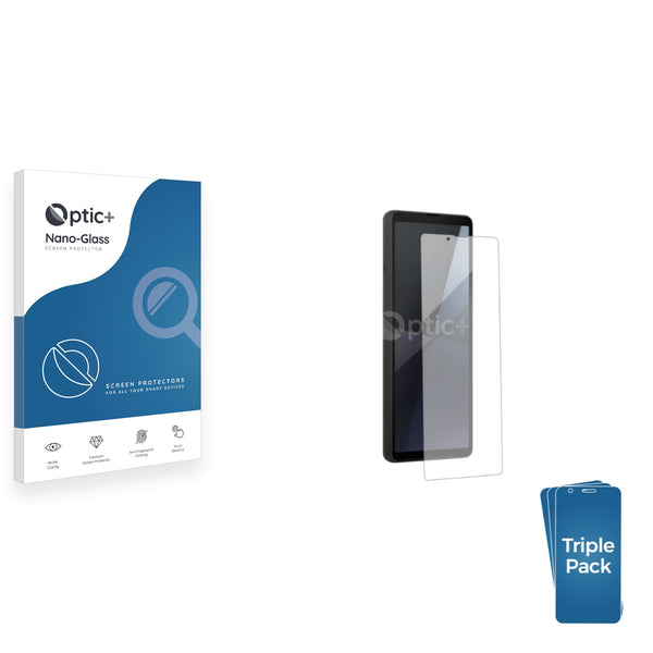 3pk Optic+ Nano Glass Screen Protectors for Sony Xperia 10 VI