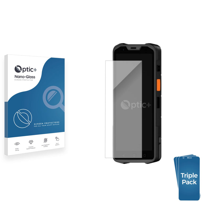 3pk Optic+ Nano Glass Screen Protectors for Sunmi L2s