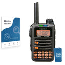 3pk Optic+ Nano Glass Screen Protectors for Yaesu FT-70DR