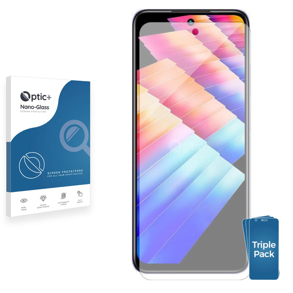 3pk Optic+ Nano Glass Screen Protectors for Infinix Note 30 Play