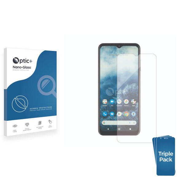 3-pack of Nano Glass screen protectors for Nokia G60 5G