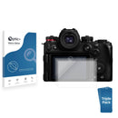 3-pack of Nano Glass screen protectors for Panasonic Lumix DC-S1RII