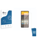 3pk Optic+ Nano Glass Screen Protectors for Google Pixel 6a