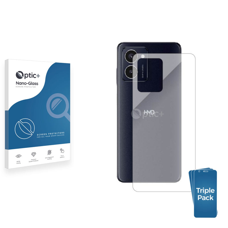 3pk of Nano Glass rear protectors for HMD Pulse