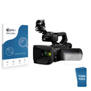 3-pack of Nano Glass screen protectors for Canon XA75 4K Professional