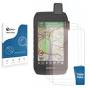 3-pack of Nano Glass screen protectors for Garmin Montana 700